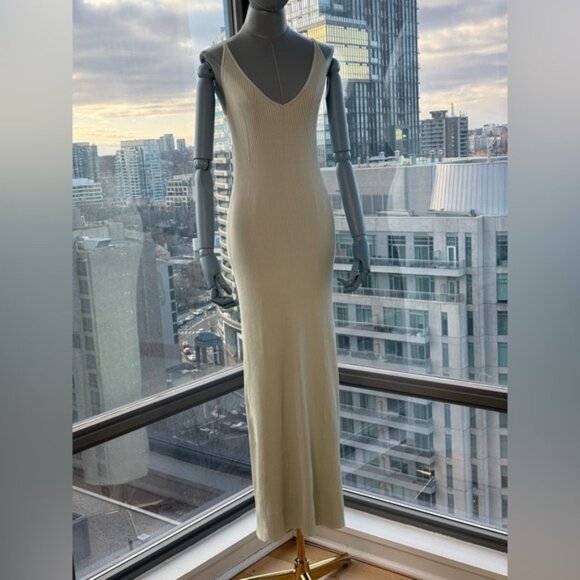 🆕 SIR THE LABEL 🧿 NWOT Peppermint Sandy Knit Maxi Dress, Sz 3 US 8 - Picture 2 of 15
